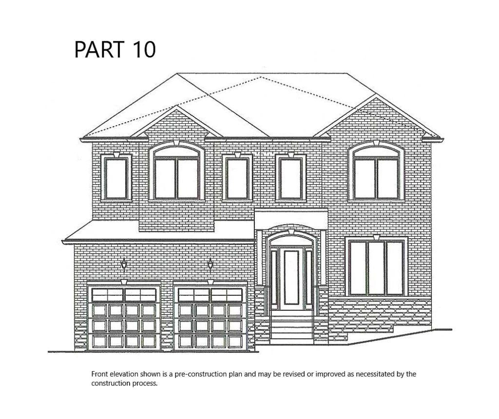 Front Elevations Lot 10