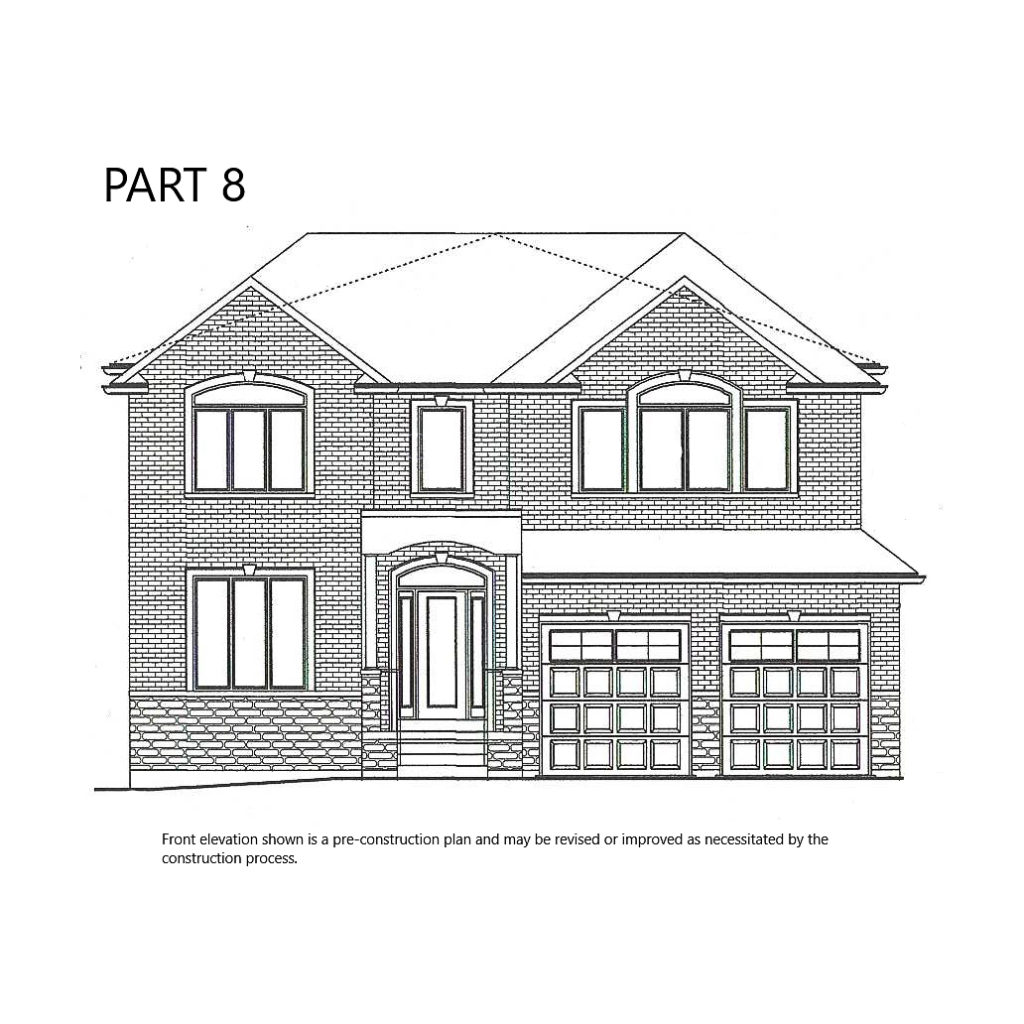 Front Elevations Lot 8